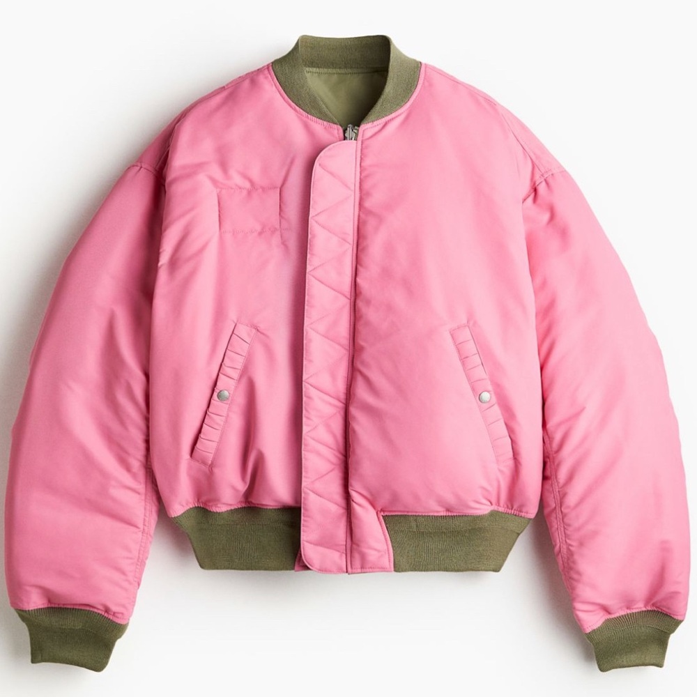 H&M Heron Preston H2 Flight Jacket Large